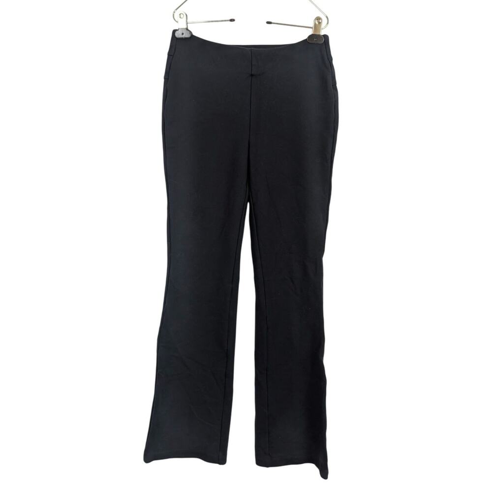 Soft Surroundings Bootcut Trousers Womens XS Blue Office Stretch Pull On Classic